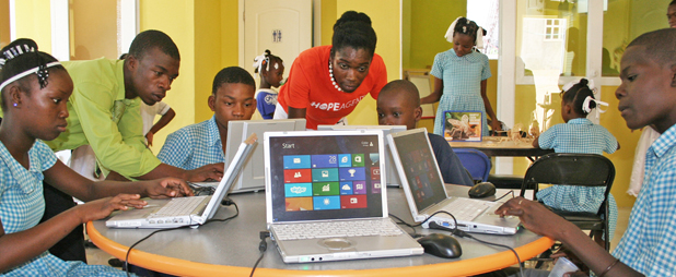 digital literacy in Haiti