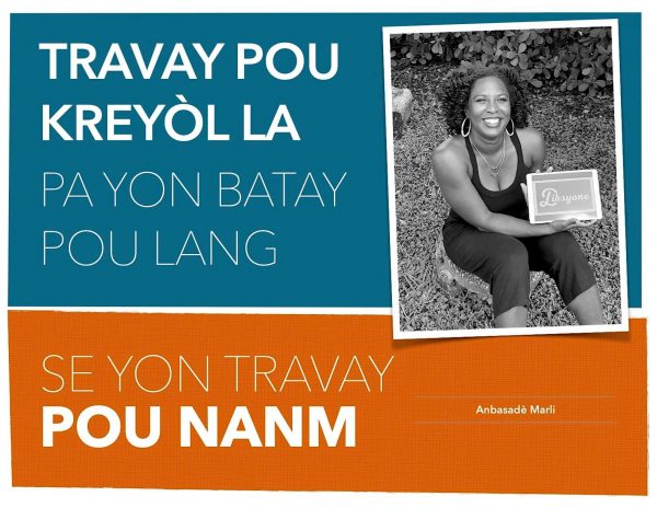 Travay pou Kreyòl pa yon batay pou lang se yon travay pou nanm